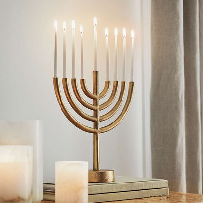 Orion Brass Finish Menorah