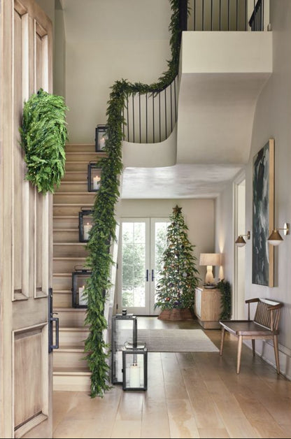 Walker Black Metal Outdoor Lantern 30.25'