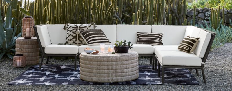 Brigton Rattan Lantern 16'