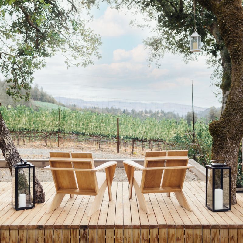 Walker Black Metal Outdoor Lantern 30.25'