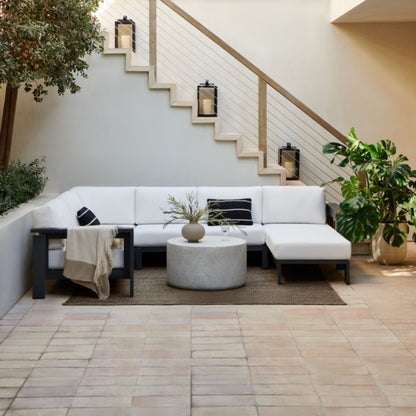 Walker Black Metal Outdoor Lantern 30.25'