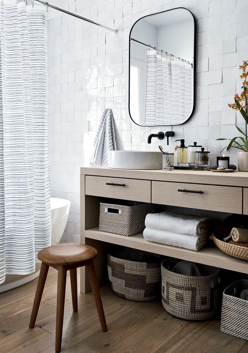 Edge Black Rounded Rectangle Mirror