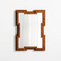 Memini Burl Wood Wall Mirror by Athena Calderone