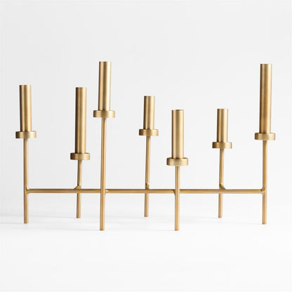 Orion Brass Finish Candelabra