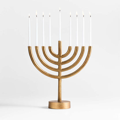 Orion Brass Finish Menorah