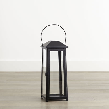 Petaluma Black Metal Outdoor Lantern 20'